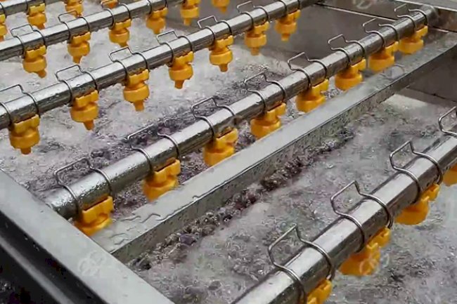 مشغل .. آلات غسل خضراوات وفواكه