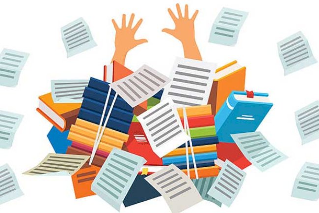 حولي أوراق كثيرة ماذا أفعل ؟