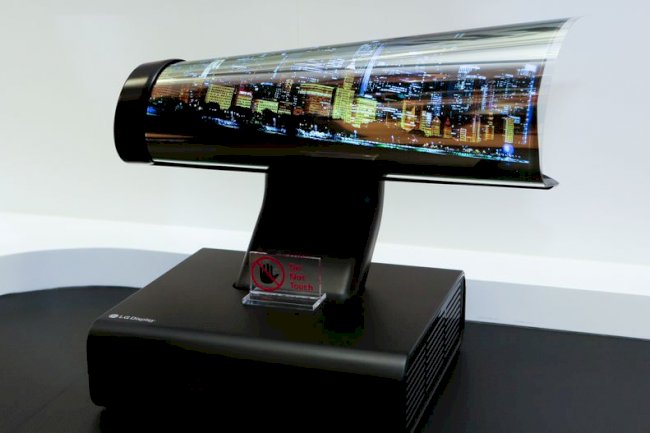 شاشة عرض قابلة للطي Rollable Display Screen